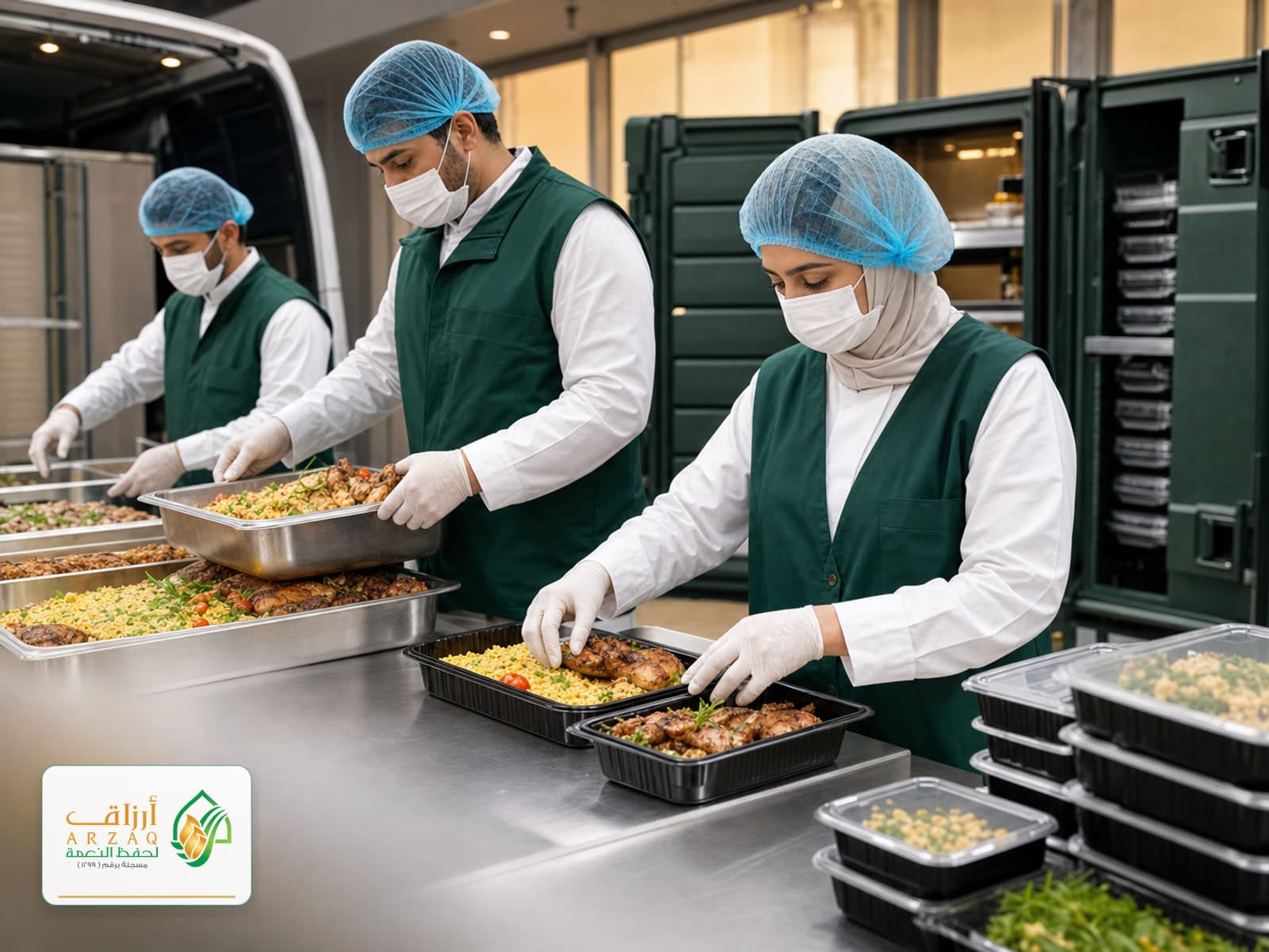 مشروع حفظ فائض الطعام
